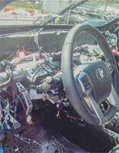 Пытались угнать Toyota RAV 4